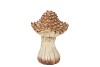 WONDERLAND BROWN MUSHROOM 15X15X21CM