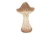 WONDERLAND BROWN MUSHROOM 23X23X38CM