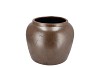 MERLIN BROWN VASE 18X16CM