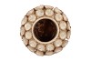 NANCY BEIGE VASE LONG FLOWER 22X22X33CM