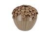 NANCY SAND VASE FLOWER 21X21X22CM