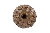 NANCY SAND VASE NECK FLOWER 19X19X19M