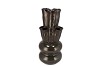 MERLIN GREEN VASE TUBES 17X38CM