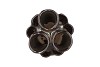 MERLIN GREEN VASE TUBES 14X30CM