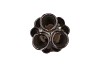 MERLIN GREEN VASE TUBES 12X23CM