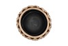 NANCY BEIGE POT ROUND FLOWER 21X21X18CM