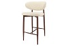 CHAIR NARA BEIGE BAR STOOL 53X50X92CM
