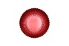 MELAMINE LISA RED BOWL 20X20X8CM