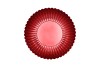 MELAMINE LISA RED BOWL 25X25X9CM