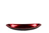 MELAMINE LISA RED POT OVAL 40X17X6CM