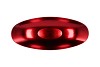 MELAMINE LISA RED POT OVAL 40X17X6CM