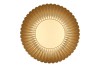 MELAMINE LISA GOLD BOWL 30X30X9CM