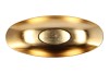 MELAMINE LISA GOLD POT OVAL 50X22X8CM