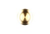 MELAMINE LISA GOLD PLATE ROUND 18X18X2CM
