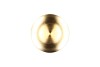 MELAMINE LISA GOLD PLATE ROUND 22X22X2CM