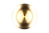 MELAMINE LISA GOLD PLATE ROUND 33X33X2CM