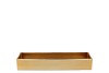 MELAMINE LISA GOLD BOWL SQUARE 32X11X5CM