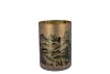 RUBY GOLD T-LIGHT MOUNTAIN TREE 9X10CM