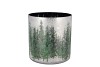 RUBY SILVER T-LIGHT FOREST 15X15CM NM