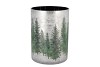 RUBY SILVER T-LIGHT FOREST 18X24CM NM