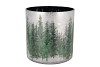 RUBY SILVER T-LIGHT FOREST 20X20CM NM