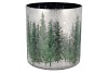 RUBY SILVER T-LIGHT FOREST 25X25CM NM