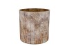 RUBY BROWN T-LIGHT FOREST 15X15CM