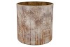 RUBY BROWN T-LIGHT FOREST 25X25CM
