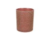 RUBY PINK T-LIGHT SHINY 8X8CM
