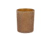 RUBY GOLD T-LIGHT SHINY 8X8CM