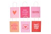 GIFT PAPERBAG MOM HEART ASS PINK 18X8X21CM