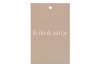 GIFT BOUQUET CARD IK DENK AAN JE SAND 6X9CM P/25