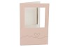 GIFT TILE CARD HEART SAND 21X14X1CM