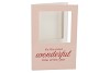 GIFT TILE CARD WONDERFUL TIME SAND 21X14X1CM