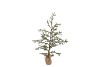 SILK PINE TREE LIGHT CHAIN JUTE 45X90CM
