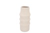 CASCAIS WHITE VASE 15X15X30CM