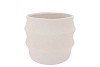 CASCAIS WHITE POT 20X20X18CM