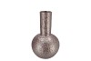 EVORA METALLIC GREY VASE TUBE 15X15X24CM
