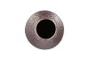 EVORA METALLIC GREY VASE TUBE 15X15X24CM