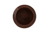 WOODY DARK NATURAL BROWN VASE 24X24X29CM