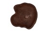WOODY DARK NATURAL BROWN BOWL 43X40X9CM