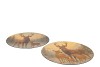 MELAMINE PRINT BROWN PLATE DEER ASS 33X33CM