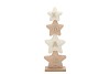 MY FIRST X-MAS STARS SAND WHITE ASS 15X6X43CM