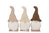 LAUREN BROWN GNOME DECO ASS 13X6X28CM