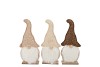 LAUREN BROWN GNOME DECO ASS 8X4X18CM