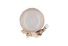 LAUREN BEIGE CANDLE HOLDER TEDDYBEAR 8X8X10CM