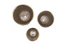 HARPER GOLD POT S/3 25X21/21X18/16X15CM