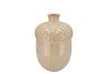 MIKA SAND VASE ACORN 14X14X20CM