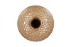 MIKA CARAMEL VASE ACORN 17X17X26CM