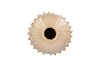 MIKA SAND VASE CHESTNUT 16X16X17CM